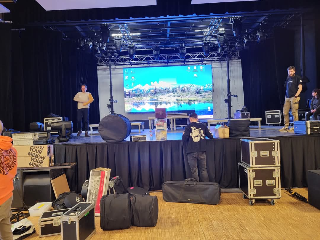 Régie technique événement Les Productions Marvier